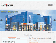 Tablet Screenshot of mediacom.com.pk