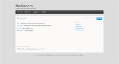 Desktop Screenshot of mediacom.hr